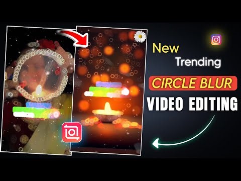 Instagram Trending Video Editing Inshot | Circle Blur Effects Video Editing | Inshot Video