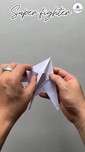 2.9K views · 35 reactions | Super Fighter Lockheed F-117 Nighthawk  Paper Plane Tutorial ORIGAMI EASY #vvvreview #origami #origamitutorial #origamieasy #diy #papercrafts #paperairplane #paperplane #f117 #f117nighthawk | KTCrafts | Facebook