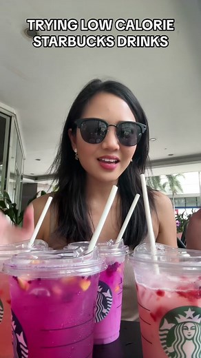 Eto pa po. More low calorie drink options to order sa Starbucks! Starbucks Refreshers are relatively low calories kaya di na kailangan ng modification pero para sakin pwede pang pabawasan ng tamis!🥤🥰😋 #diet #fit #fitness #fitnesstips #tips #hacks #starbucks #lowcalorie #lowcalories #calories #weightloss #fatloss #healthy #sugar #sweet #drinks #guiltfree #tea #nutrition #philippines
