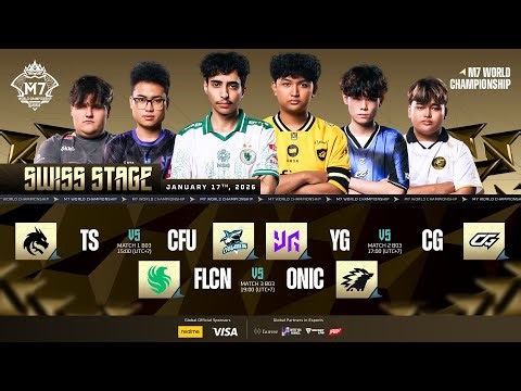 🔴 LIVE | SWISS STAGE DAY 7 | M7 World Championship | (ENG)