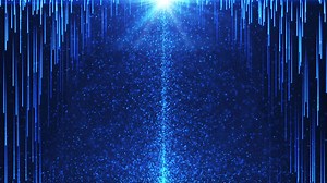 Falling bright particles, animation of dust and shiny dots, beautiful bokeh, rain of particles, glitter. animation Seamless loop 4k.