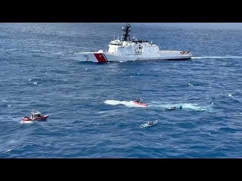 U.S. Coast Guard interdicts three Go-Fast Vessels with Illegal Drugs