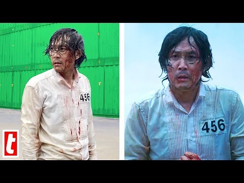 Squid Game With And Without Special Effects