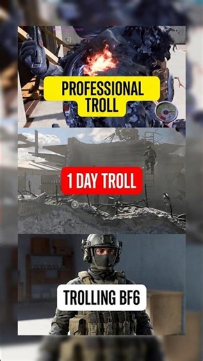 Professional Troll for 1 DAY on Battlefield 6