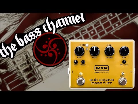 MXR Sub Octave Bass Fuzz Demo