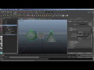 Setting an Object's Visibility in Maya