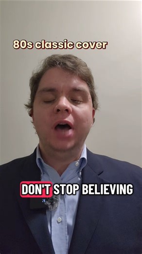 Don’t Stop Believin’ (Male Vocal Cover)#dontstopbelieven #journey #cover #fyp #shorts #steve perry
