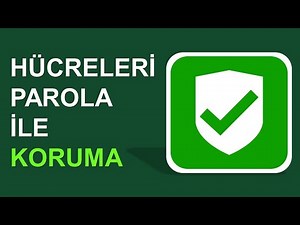 EXCEL - HÜCRE ARALIĞI KORUMA - SAYFA KORUMA