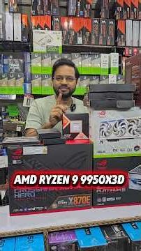 Budget 10Lac, 9950x 3d, 64gb cl30, 8tb gen5, rog astral 5080, thor 1200w, evo 500 #pcbuild