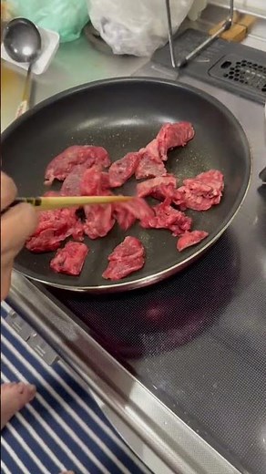 #牛肉 #牛肉炒め #牛肉レシピ #ステーキ# #ショート #ショートドラマ 肉 #切り落とし肉 #肉料理 #簡単レシピ #時短レシピ #おうちごはん #贅沢おかず #晩御飯