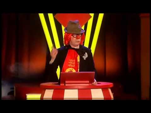 Doof Nuss alias Helmut Schad - Auftritt Fastnacht Frankfurt 2012