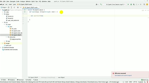 15Spark SQL 介绍数据创建SaprkSession对象
