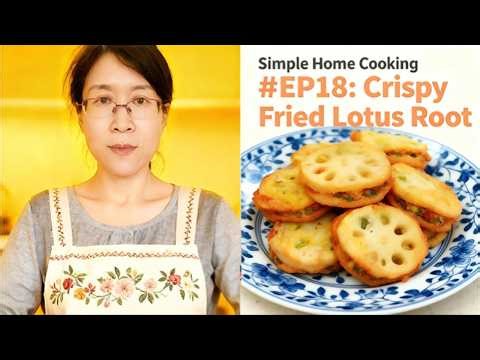 Crispy Fried Lotus Root Sandwiches (Vegetarian) | WokWithEva EP18