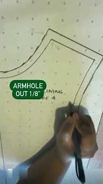 Grading a Pattern from size 4 to size 10