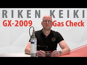 How to perform Riken Keiki GX-2009 Gas Check