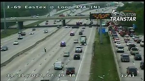 Southbound lanes of I-69 Eastex Freeway reopen over 4 hours after pedestrian killed
