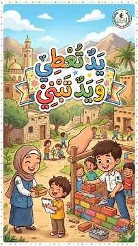 أنشودة "يد تعطي ويد تبني" | نشيد تعليمي هادف للأطفال - سفينة الأناشيد 🇩🇿