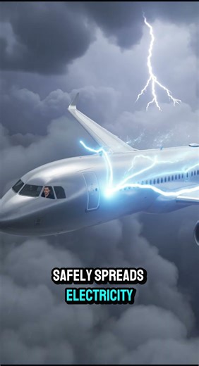How Planes Survive Lightning Strikes ⚡✈️ (Shocking Truth)