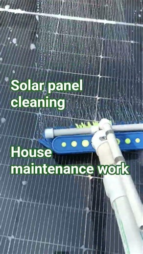 solar panel cleaning