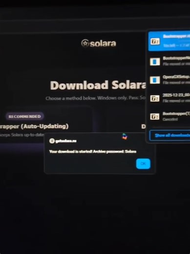 website: getsolara.ru #roblox #solara #executor Solara Executor is a third-party tool-program for Windows, which many users call the executor for Roblox. It allows vou to download and run scripts (Lua/LuaU) within a Roblox game, that is change the behavior of games, automate actions. and execute custom code. This is done by introducing (injecting) into the gameplay