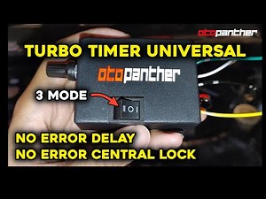 INSTALL UNIVERSAL TURBO TIMER 3 MODE 12V MOST COMPLETE FEATURES