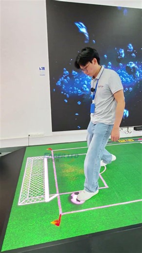 I could play this game all day! #leddisplay #ledscreen #indoorleddisplay #WorldCup #Football