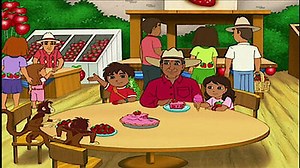 Watch Go, Diego, Go! Season 4 Episode 5 - Green Iguana helps Abuelito Plant a New Strawberry Farm!
