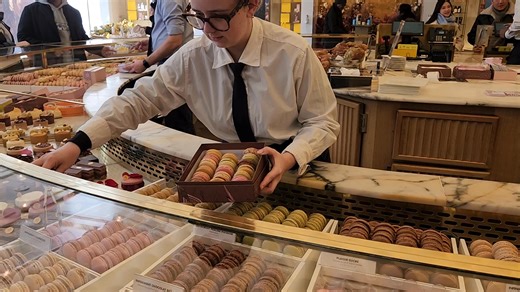 Best Macarons Café of 2025 — 86Champs - L'Occitane x Pierre Hermé Voted by VIP Travel as the Best Macarons Café of 2025, this unique Parisian spot blends the legendary pastry artistry of Pierre Hermé with the sensory charm of L’Occitane en Provence right on the Champs-Élysées. Here, you can savour exquisitely crafted macarons — including exclusive flavours born from the Hermé × L’Occitane collaboration — alongside rich pastries, chocolates, and gourmet coffee in an elegant setting that awakens a