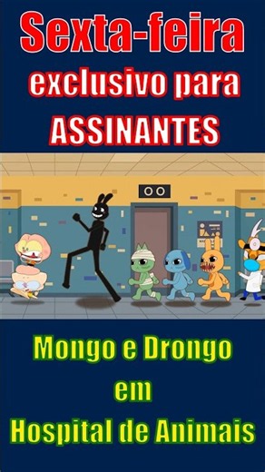 Mongo e Drongo no Hospital de Animais do Roblox - Sexta-feitra! (EXCLUSIVO p/ assinantes do Hotmart)