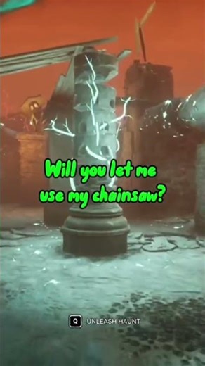 Amumu can’t use his chainsaw #shorts #gaming #dbd