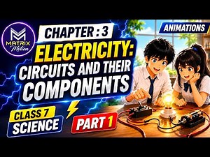 Chapter 3: Electricity – Circuits & Components (Part 1) | Class 7 Science NCERT CBSE Animated Video