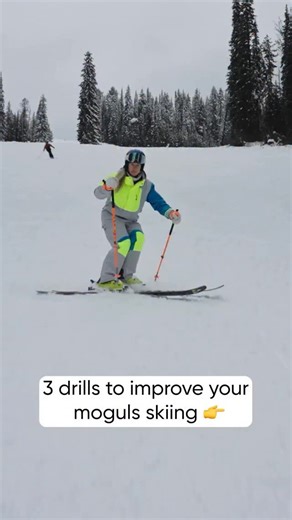 CARV on Instagram: "What will this teach you? 👇🏻 Aim: To absorb the bumps - aka retract to initiate turns and extend to finish. Track your progress with Carv’s Weight Release metric and save this post for your next trip! #getcarv #skilessons #skicoaching #skicoach #skiingtime #mogulskiing"