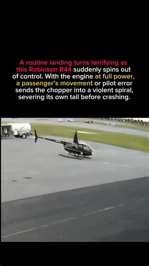 LANDING GONE WRONG: Helicopter Spins Out of Control Seconds After Touchdown! #aviation