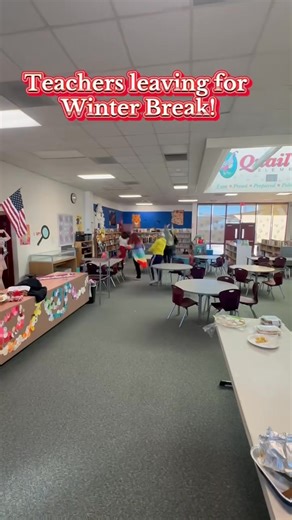 Who knew our teachers had reindeer speed? 🦌🏃‍♀️ Thank you to our incredible Quail Run staff for all you do—your joy and teamwork make our school shine. Happy Winter Break to our families and community! | Quail Run Elementary School