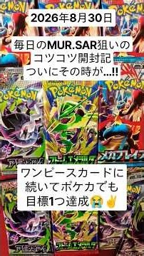 Pokémon Card Opening! The day has finally come!! A chronicle of my steady pack-by-pack hunt for t...