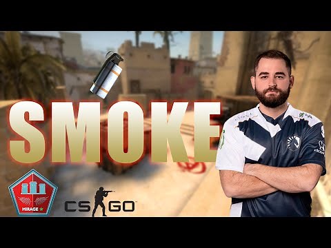 Fallen ensina todas as smoke janelão do respawn da mirage!