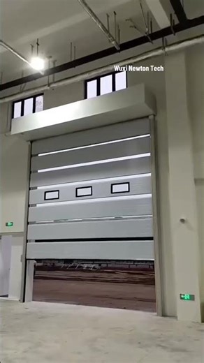 Upper Stacking Door in Action | Space Saving Industrial Door