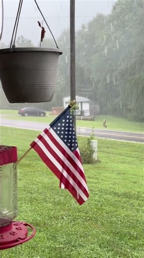 Heavy rain in the Yadkin Valley