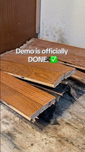 Ripping Out My Entire Kitchen Floor! (Demo Day) 🛠️