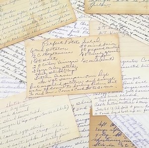 Vintage Recipe Cards - Handwritten & Typed, Retro Kitchen Ephemera for Junk Journals, Scrapbooking, and Decor - Etsy