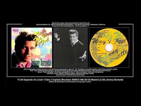 *(1964) Rockstar RSRCD 006-30 ''It All Depends On Linda'' (Take 3 CD Master) Johnny Burnette