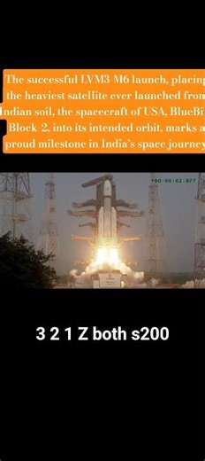 The successful LVM3-M6 launch