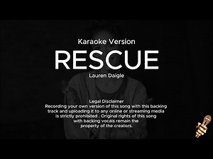 Lauren Daigle - Rescue (Karaoke Version)