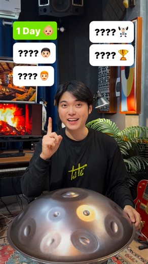 Handpan Vietnam | Lớp học & Cửa hàng Handpan chất lượng on Instagram: "1 ngày Học Handpan liệu đã Giỏi? #handpanvietnam #chihung"