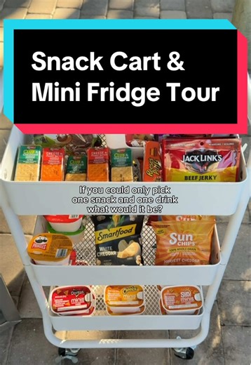 Ultimate Snack Cart and Mini Fridge Tour Guide