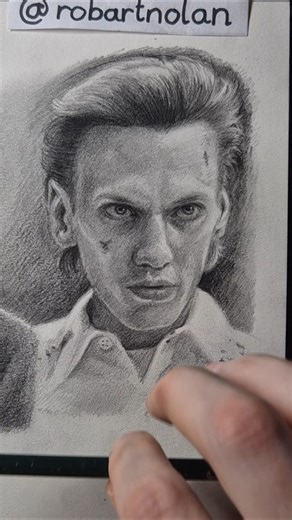 Draw Henry Creel (001) from Stranger Things #strangerthings #pencildrawing