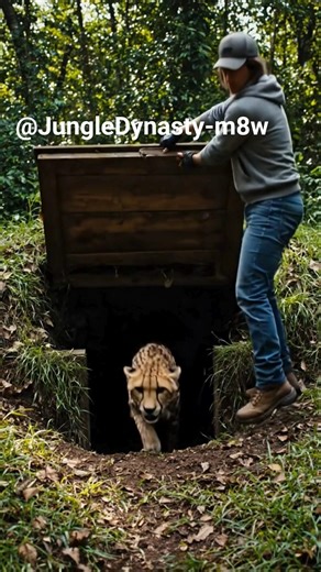 I Built a Secret Underground House After a Wild Cheetah Attack 😱 | Hidden Jungle Home