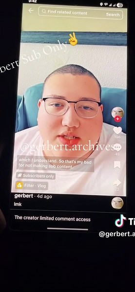 Gerbert Leaked Sub Only Video #leaks #fyp #subonly #gerbert #allegations