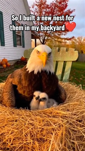 THE EAGLE NEST FELL… SO I SAVED THE EGGS 🦅