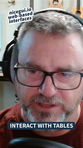 NiceGUI: A web browser approach to a GUI library Listen to the full episode at https://realpython.com/podcasts/rpp/271 or on your preferred podcast client. Happy Pythoning! | Real Python